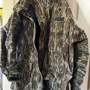 Camo rain coat with hood